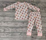 GLP0739 Cartoon Mouse Pink Pajamas Set