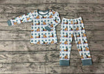 BLP0329 Mallard Plaid Pajamas Set