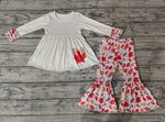 GLP0736 Fall Maple leaf Girl's Set