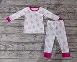 GLP0793 Football Red Kids Pajamas Set