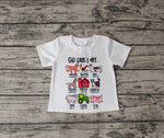 BT0373 God says I am Farm Kids Shirt Top