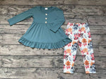 GLP0852 Fall Flower Girl's Set