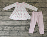 GLP0882 Pink Duck Girl's Set