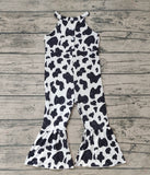 SR0444 Farm Cow Girl's Jumpsuit