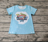 GT0365 Reading Blue Girl Shirt Top