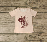 BT0434 Horse riding Kids Shirt Top Boy