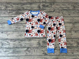 BLP0418 Baseball Boy Pajamas Set