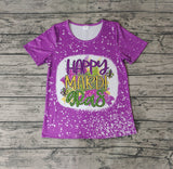 GT0377 Happy Mardi Gras Purple Adult's Shirt Top