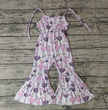 SR0505 Flamingo Pink Girl's Jumpsuit