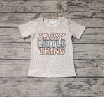 GT0401 Sassy Little Thing Leopard Kids Shirt Top