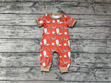 SR0570 Western Boots Baby Boy Romper