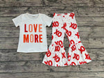 GSPO1122 LOVE MORE XOXO Girls Set