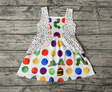 GSD0545 Caterpillar Colorful Girl's Dress