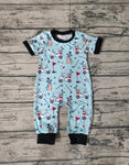 SR0529 Golf Car Baby Romper Boy