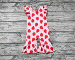 SR0561 Strawberry Baby Bubble Romper