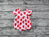 SR0535 Strawberry Baby Bubble Romper Girl