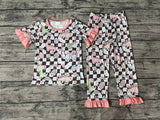 GSPO1203 Easter Dinosaur Egg Girls Pajamas Set