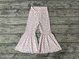 P0404 Baseball Love Girl's Flare Pants