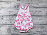 SR0845 Barbie Pink Baby Girl Bubble Romper