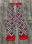 P0388 Lollipop Love Plaid Adult's Pants