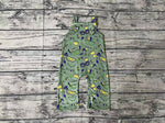 SR0601 Mardi Gras Green Kids Jumpsuit