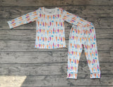 BLP0450 Easter Carrot Boys Pajamas Set