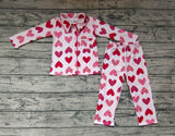 GLP1136 Boutique Love Red Boys Pajamas Set