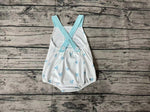 SR0732 Love Sky Blue Baby Boy Romper