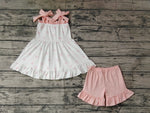 GSSO0447 Love Pink Cute Girl Shorts Set