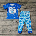 BSPO0277 Dinosaur Blue Boys Set