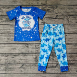 BSPO0277 Dinosaur Blue Boys Set