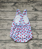 SR0746 Crawfish Baby Boy Romper