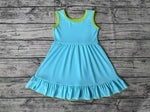 GSD0657 Sky Blue Girl's Dress