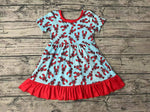 GSD0486 Crawfish Blue Girl's Dress