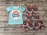 GSPO1270 Feeling Groovy Flower Rainbow Girls Set