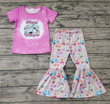 GSPO1196 Happy Camper Pink Girls Set