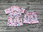 GSSO0578 Summer Love Singer Star 1989 Girls Shorts Set Pajamas