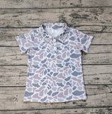 BT0597 Camo Shirt Top Boy