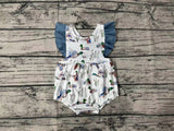 SR0893 Mallard Baby Girl Bubble Romper