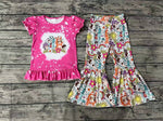 GSPO1375 Flower Cartoon Girls Set