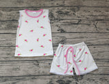 GSSO0694 Flower Shorts Pajamas Set