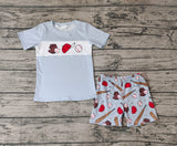 BSSO0705 Baseball Hat Boys Shorts Set