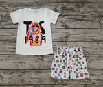 GSSO0647 1989 Singer Star Girls Shorts Set