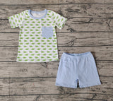 BSSO0556 Crocodile Boys Shorts Set