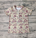 BT0640 Camo Baby Boy Shirt Top