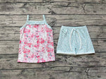GSSO0869 Flower Girls Shorts Set