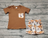 BSSO0776 Mallard Boys Shorts Set