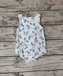 SR1282 Mallard Green Baby Boy Romper