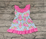 GSD0738 Flower Pink Cute Girls Dress