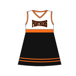 MOQ 5 pcs Custom Style PANTHERS Sports Team Cheer Girl Dress